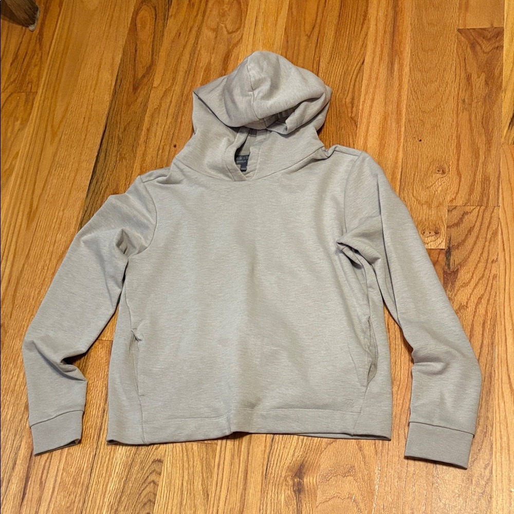 Free Fly Apparel Women's Bamboo Lightweight Fleece Cropped Hoodie; Small